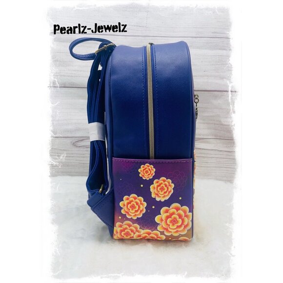 Loungefly Disney Pixar Coco Hector & Miguel Marigolds Mini Backpack NWT